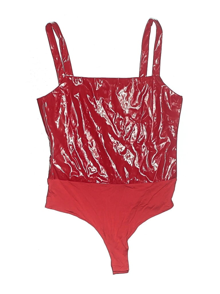 Pre-owned Tcec Bodysuit In Red