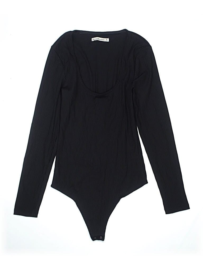 Pre-owned Abercrombie & Fitch Bodysuit In Black
