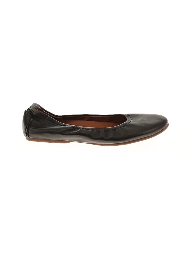 Pre-owned Franco Sarto Flats In Black