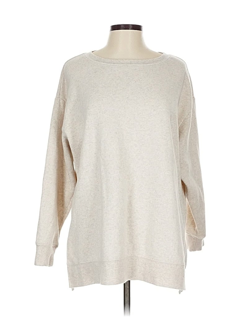 Pre-owned Torrid Pullover Sweater In White