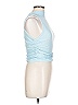 Shein Blue Sleeveless Top Size L - photo 4