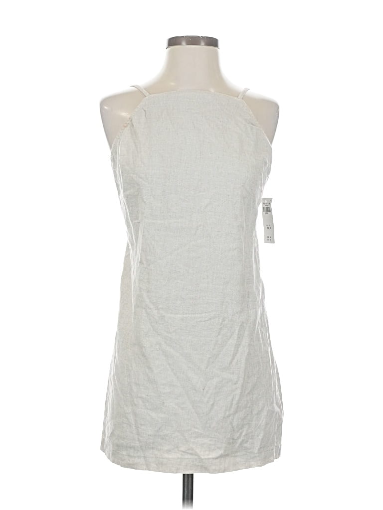 Pre-owned Abercrombie & Fitch Casual Dress In White