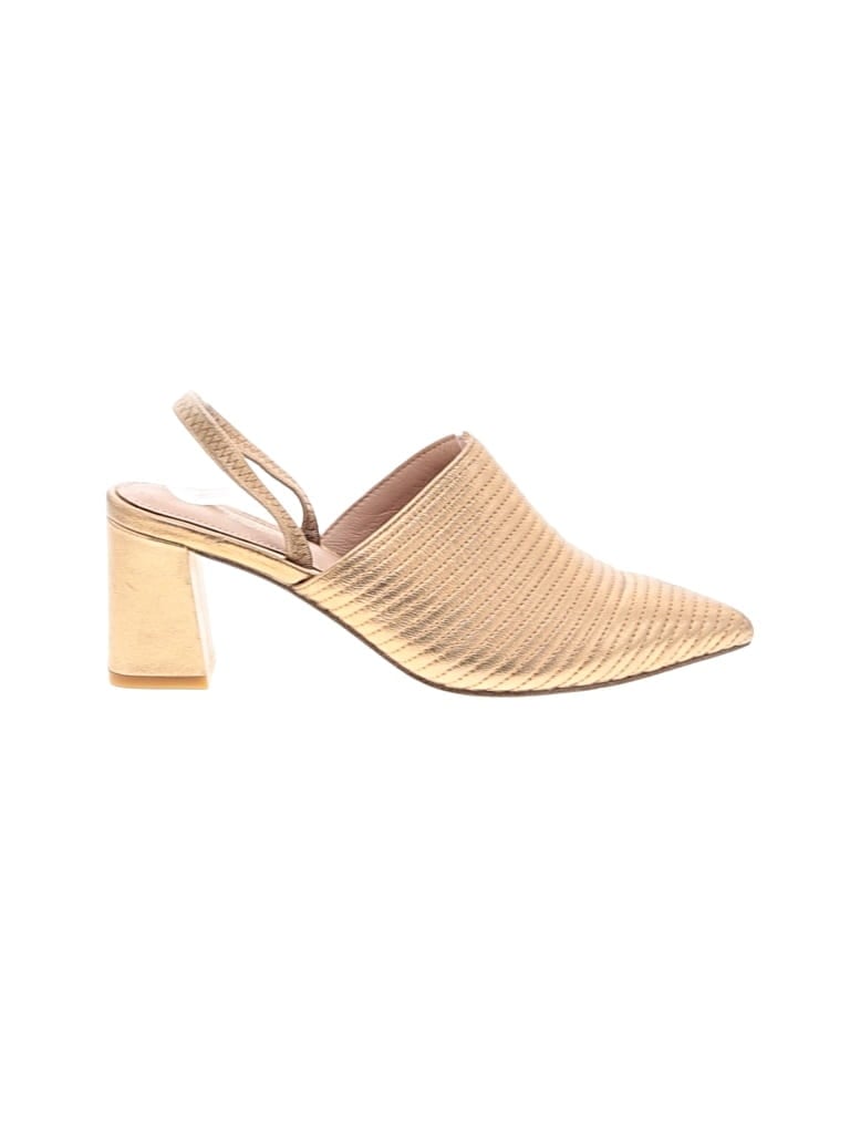 Pre-owned Rachel Zoe Heels In Gold