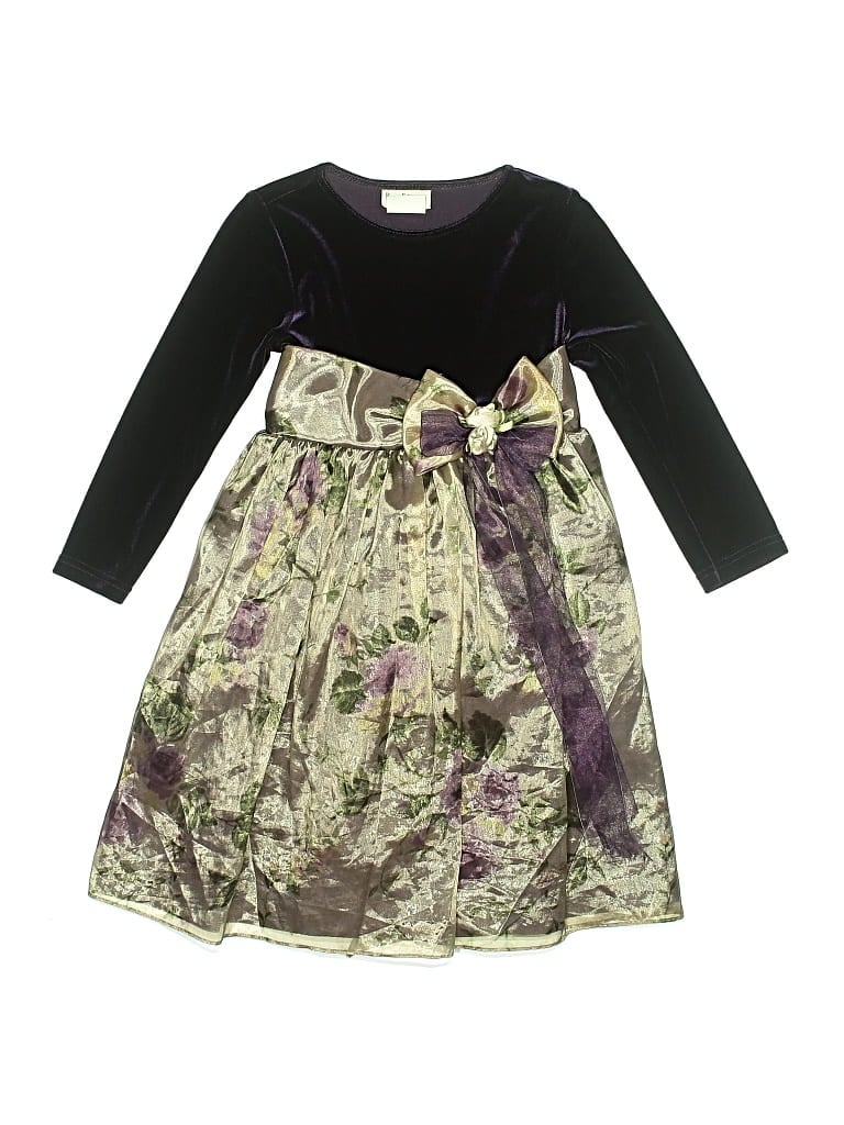 Pre-owned Rare Editions Kids' Dress In Green
