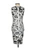 BCBGMAXAZRIA Graphic Silver Cocktail Dress Size XXS - photo 2