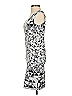 BCBGMAXAZRIA Graphic Silver Cocktail Dress Size XXS - photo 5