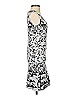 BCBGMAXAZRIA Graphic Silver Cocktail Dress Size XXS - photo 4