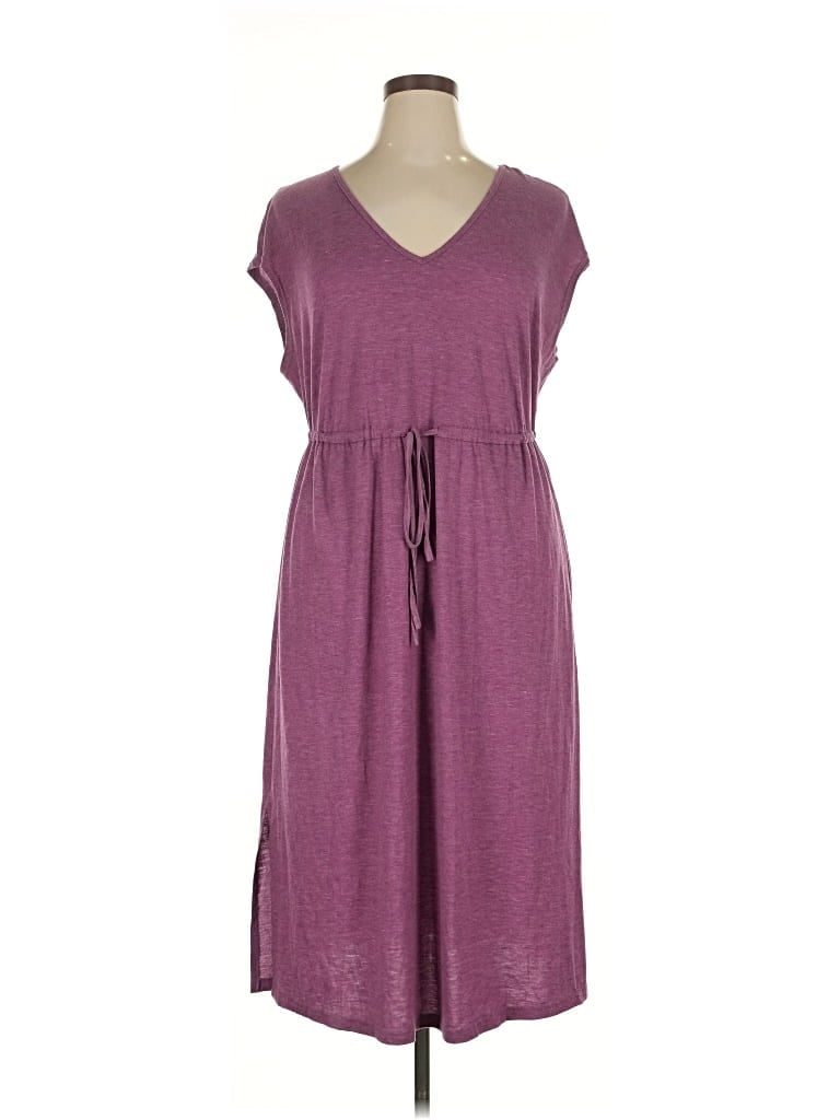 Pre-owned Bloomchic Casual Dress In Purple