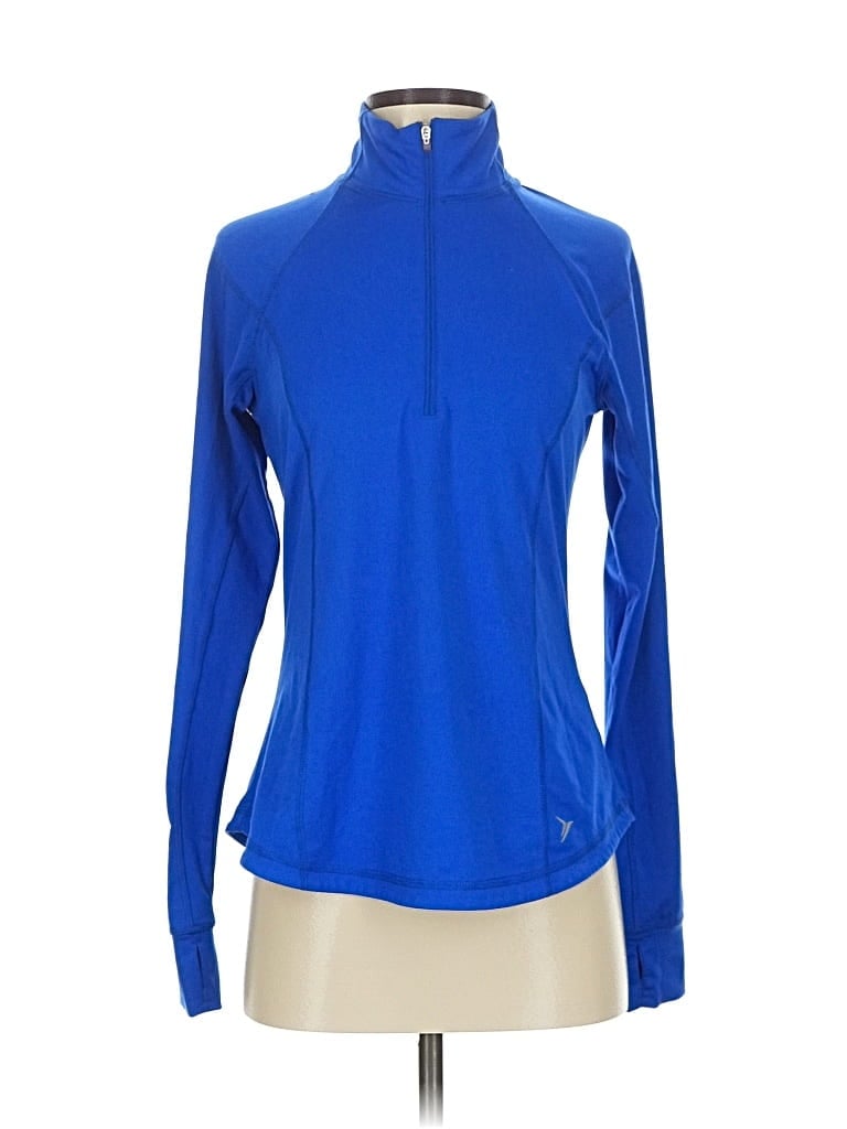 Pre-owned Active Pullover Sweater In Blue