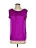 Calvin Tran 100% Silk Purple blouse Size S (estimated) - photo 1