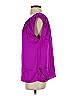 Calvin Tran 100% Silk Purple blouse Size S (estimated) - photo 5