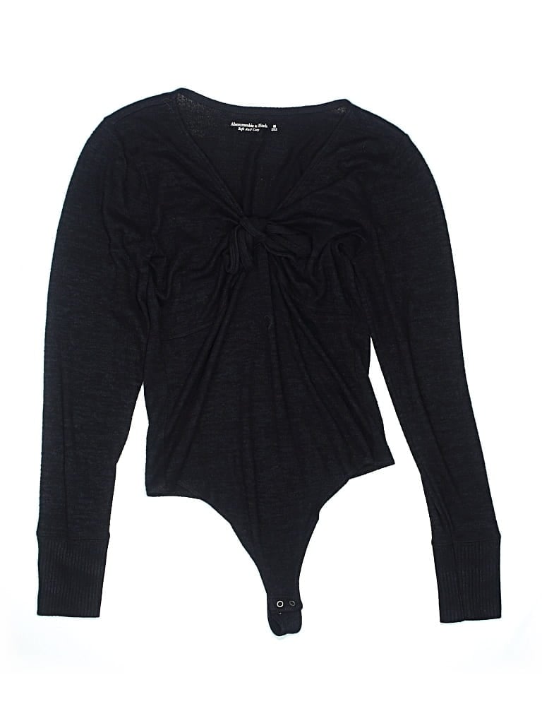Pre-owned Abercrombie & Fitch Bodysuit In Black