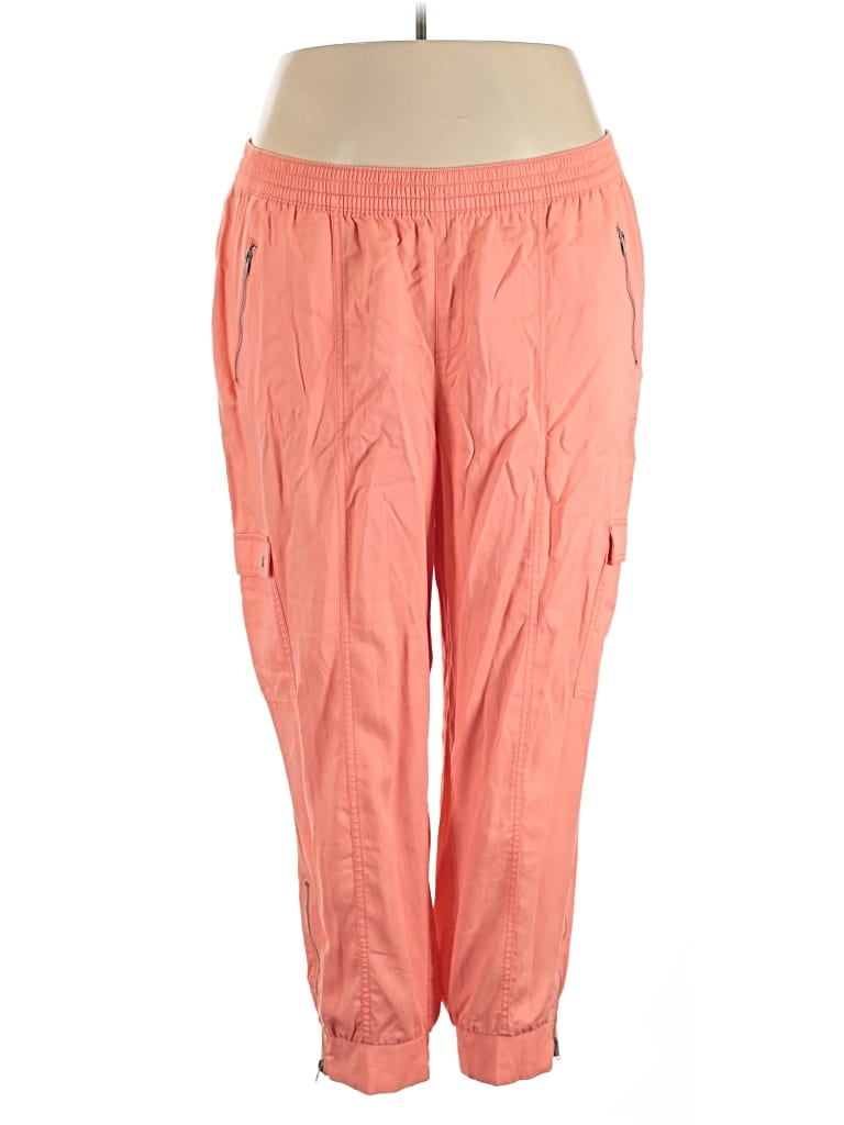 Pre-owned Lane Bryant Casual Pants In Orange