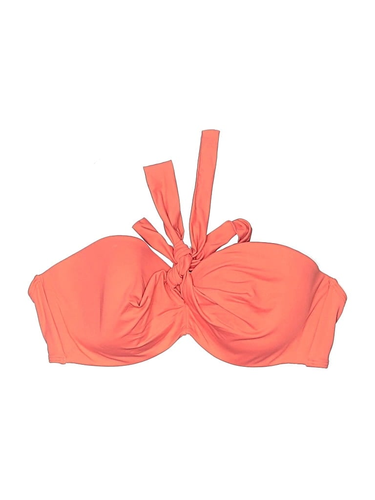 Pre-owned Soho Apparel Ltd Swimsuit Top Orange Swimwear