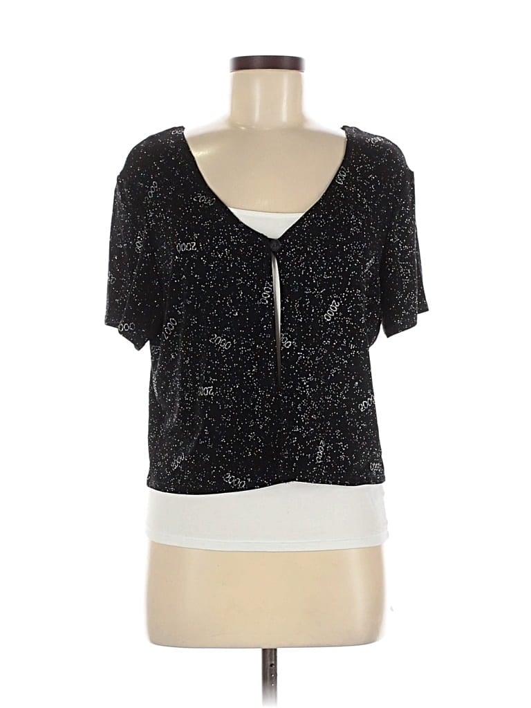 Pre-owned Assorted Brands Cardigan Sweater In Black