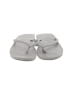 Sophie A Gray Silver Flip Flops Size 9 - photo 2