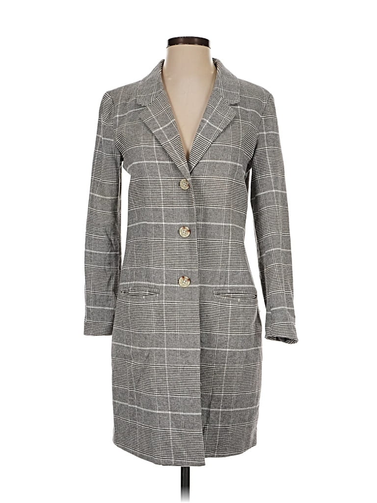 Pre-owned Bb Dakota Coat In Gray