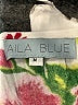 Aila Blue Floral White Romper Size M - photo 3