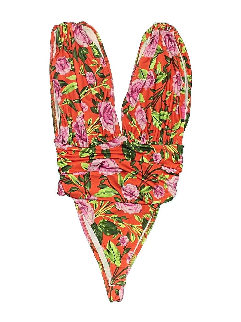 Pre-owned Zara Bodysuit In Orange