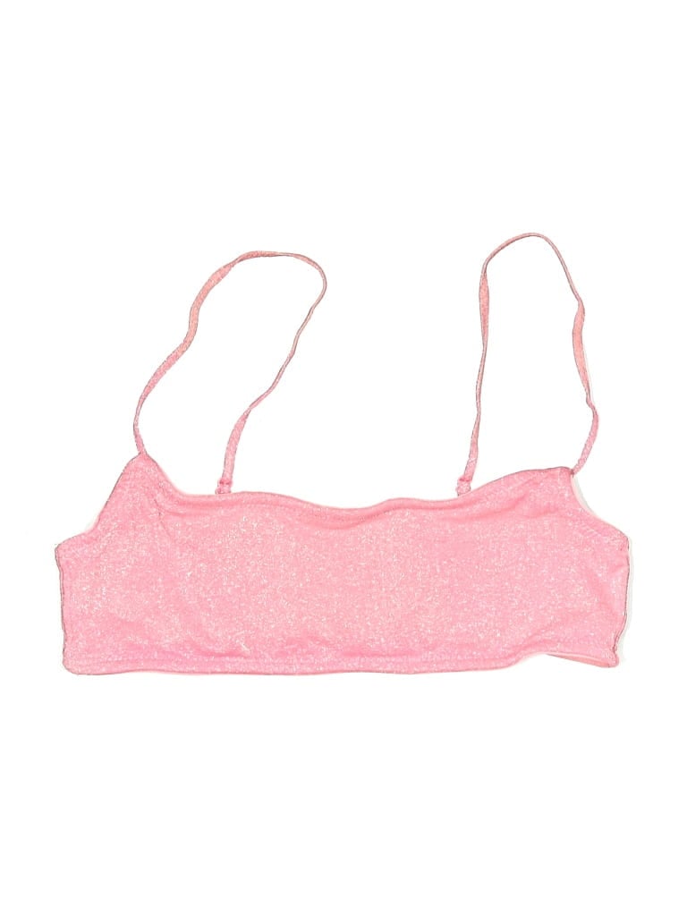 Pre-owned Triangl Swimsuit Top Pink Swimwear