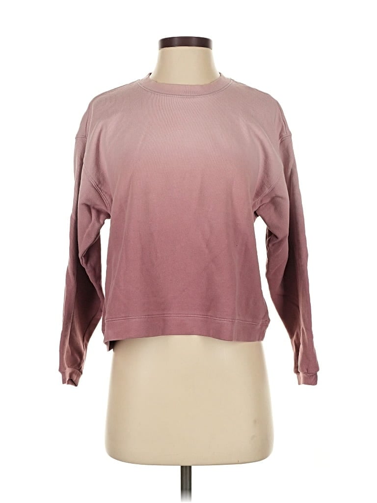 Pre-owned Madewell Sweatshirt In Pink