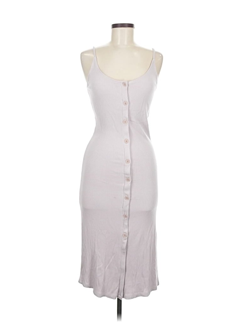 Pre-owned Babaton Casual Dress In Gray