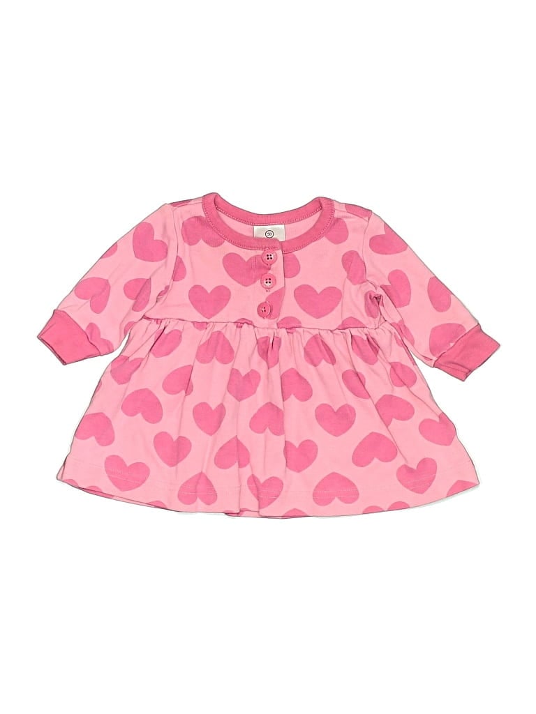 Pre-owned Hanna Andersson Kids' 3/4 Sleeve T-shirt In Pink