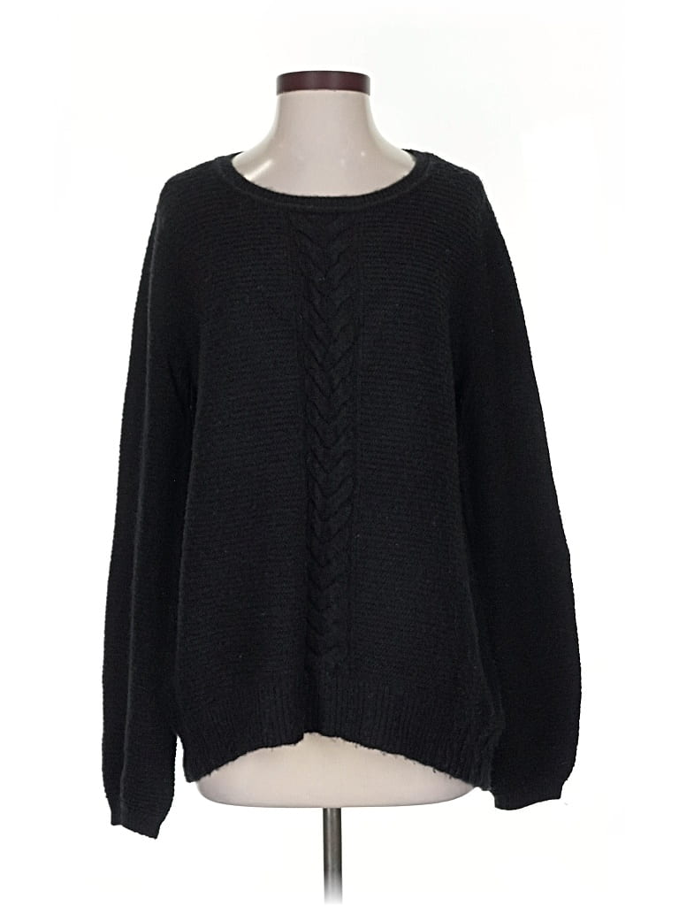 Pre-owned Caslon Pullover Sweater In Black