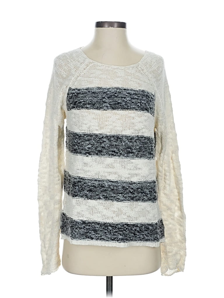 Pre-owned Sanctuary Pullover Sweater In White