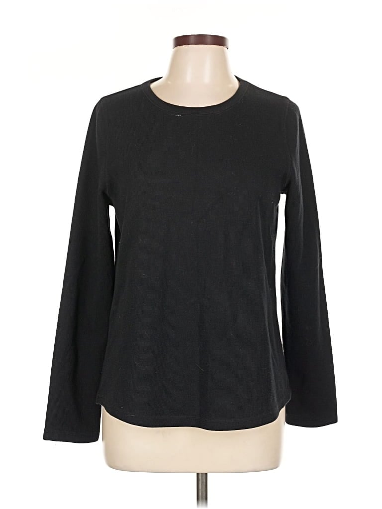 Pre-owned Sonoma Life + Style Pullover Sweater In Black