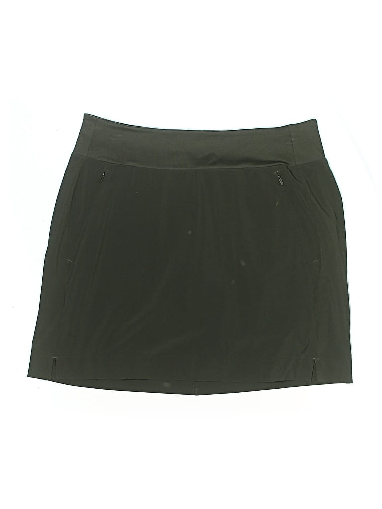 Pre-owned Athleta Active Skort In Green