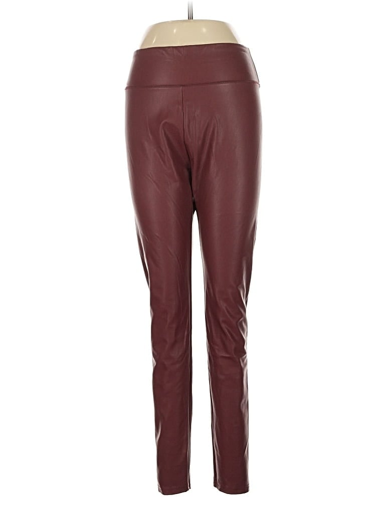 Pre-owned Wild Fable Active Pants In Burgundy