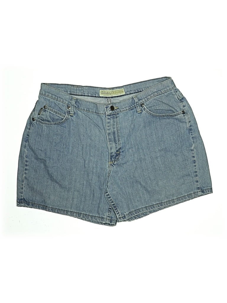 Pre-owned Cabela's Denim Shorts In Blue