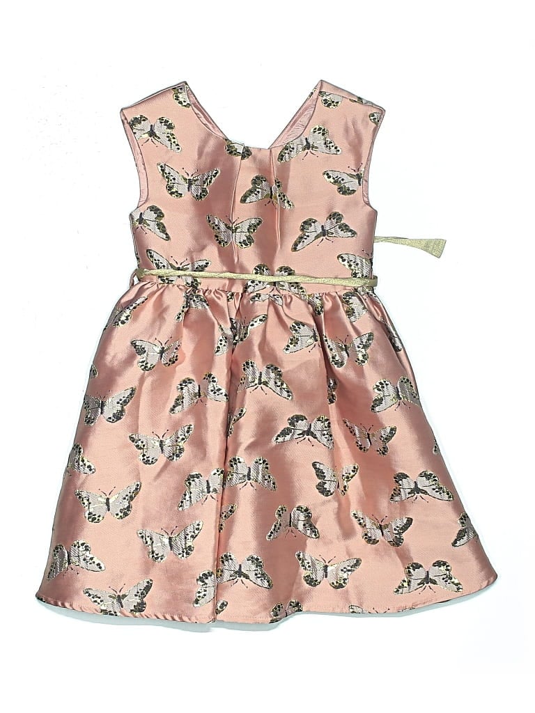 Pre-owned Monsoon Kids' Dress In Pink