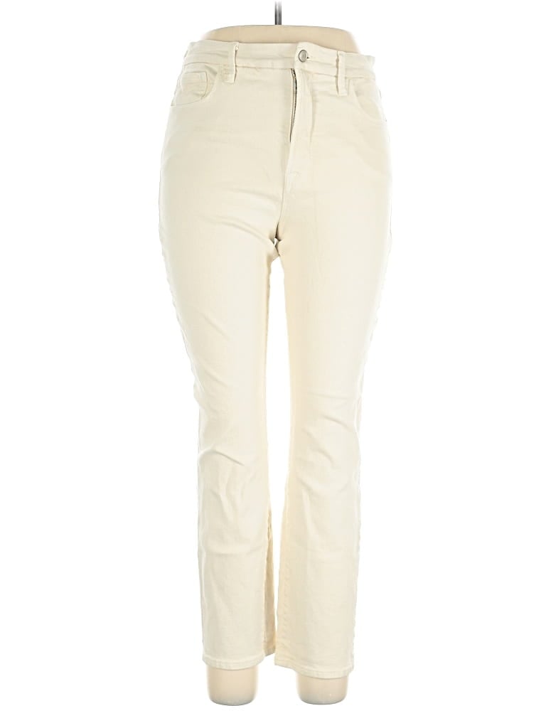 Pre-owned Good American Jeans In White