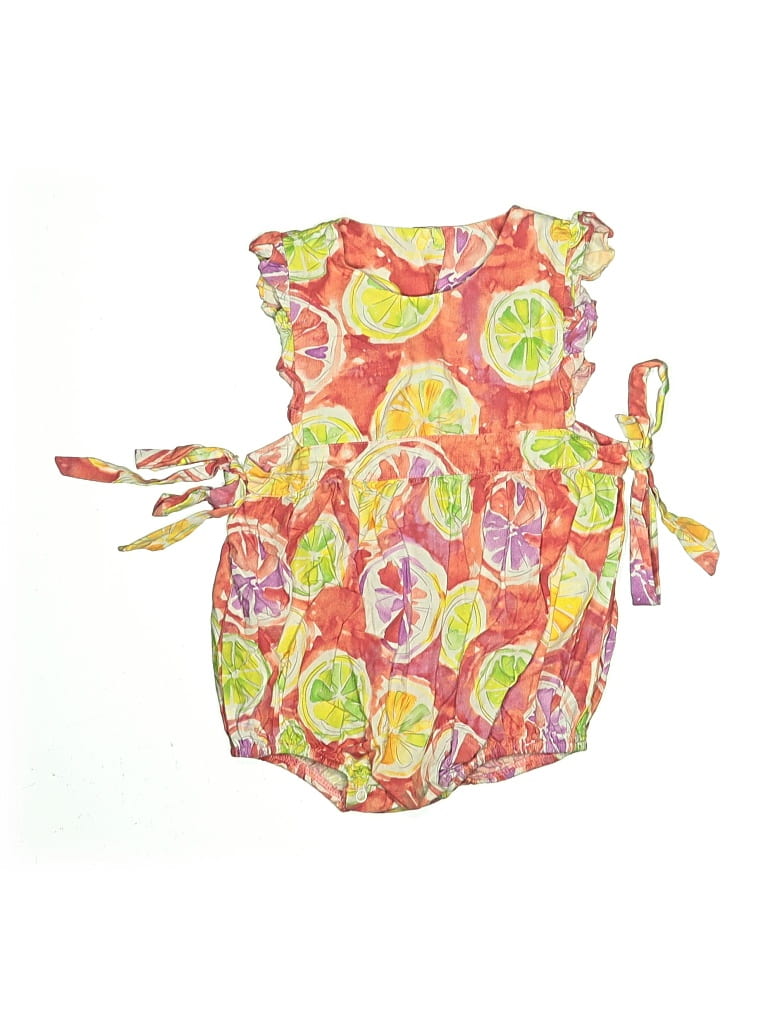 Pre-owned Stitchy Fish Kids' Dress In Orange