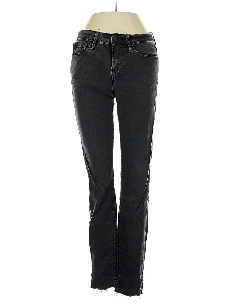 Pre-owned Frame Jeans In Black