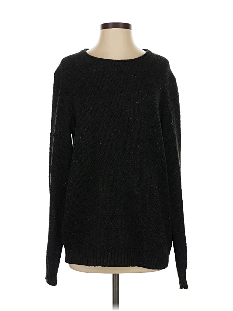 Pre-owned Assorted Brands Pullover Sweater In Black