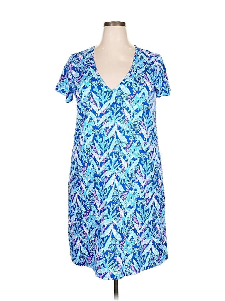 Pre-owned Lilly Pulitzer Casual Dress In Blue