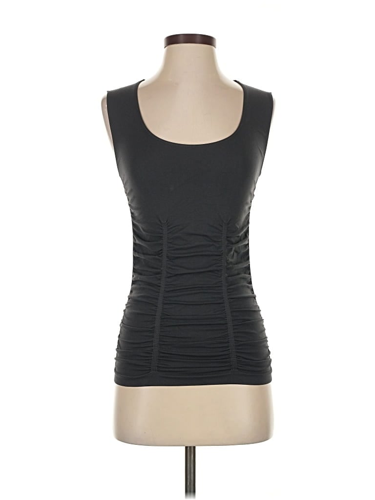 Pre-owned Last Tango Tank Top Black Strapless Neckline Tops
