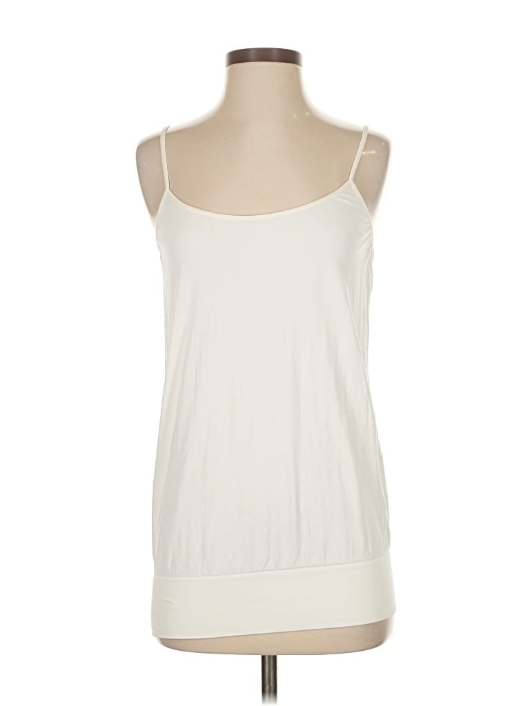 Pre-owned Last Tango Tank Top Ivory Strapless Neckline Tops In White