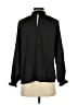 NANETTE Nanette Lepore 100% Polyester Black Long Sleeve Blouse Size S - photo 2