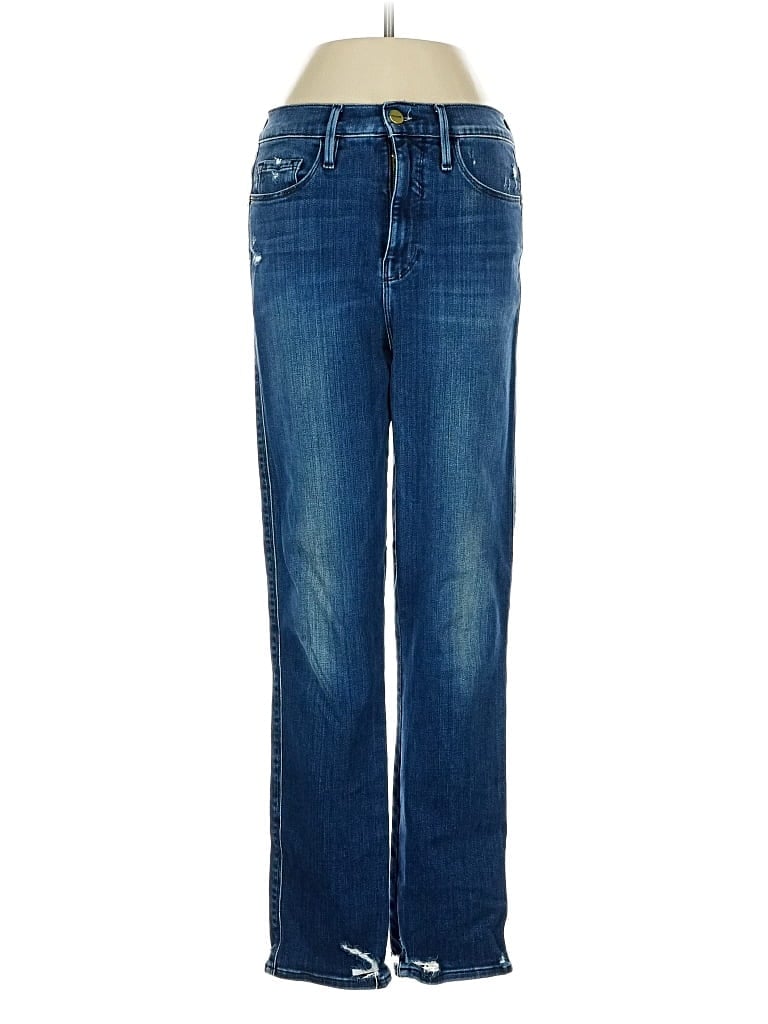 Pre-owned Frame Jeans In Blue