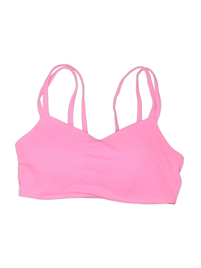 Pre-owned Nike Swimsuit Top Pink Swimwear