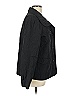 Talbots 100% Polyester Solid Black Jacket Size L - photo 4