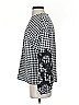 Pearl By Lela Rose Houndstooth Black 3/4 Sleeve Blouse Size S - photo 5