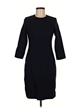 sachin and babi light blue dress TOM & LINDA PLATT Vintage Black Dress Retro Cocktail Ruffle Shoulder Pads  sz M