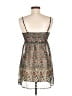 LUCCA Paisley Brown Cocktail Dress Size M - photo 2