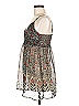 LUCCA Paisley Brown Cocktail Dress Size M - photo 5