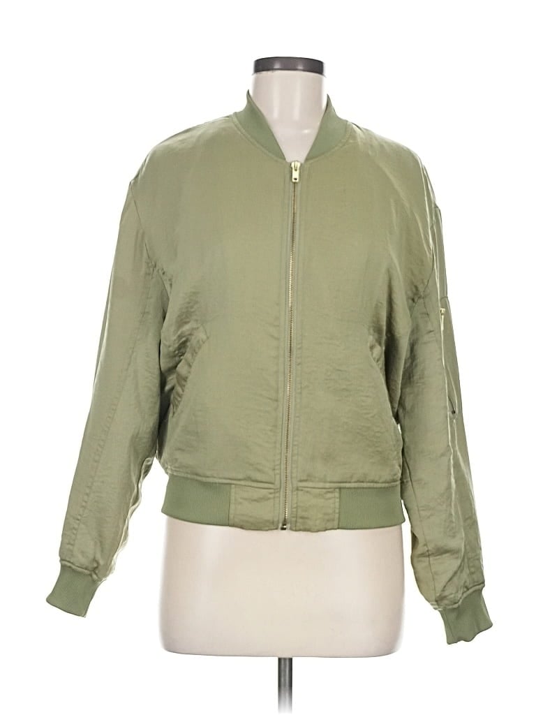 Pre-owned Love Tree Jacket In Green